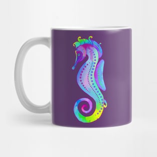 Watercolor Seahorse Art Mug